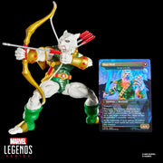 Magic: The Gathering TCG: Spider-Man Legends - Man-Wolf Action Figure & Card Toys & Games Marvel