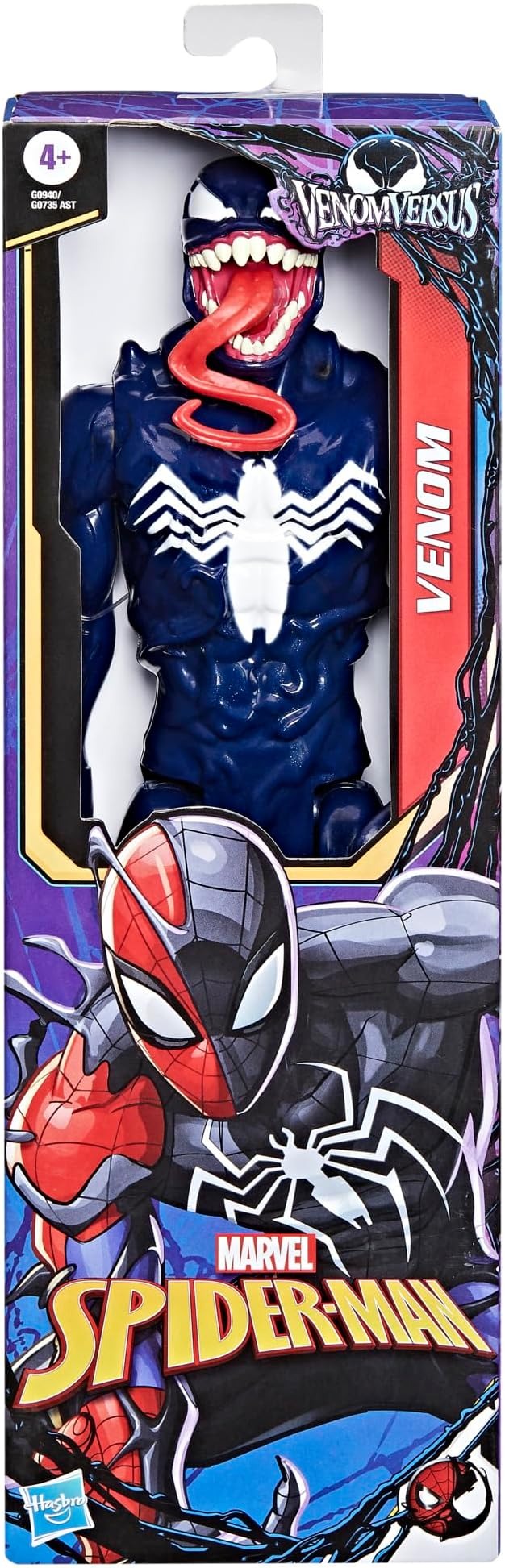 Spider-Man Venomversus: Titan Hero Series Venom Action Figure Toys & Games Marvel