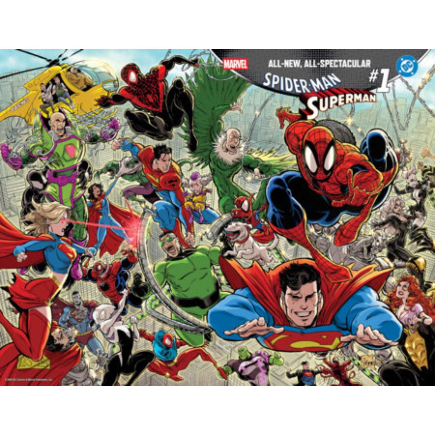 Spider-Man/Superman: #1 [IKaare Andrews CVR K] 2026 Comics Marvel Comics