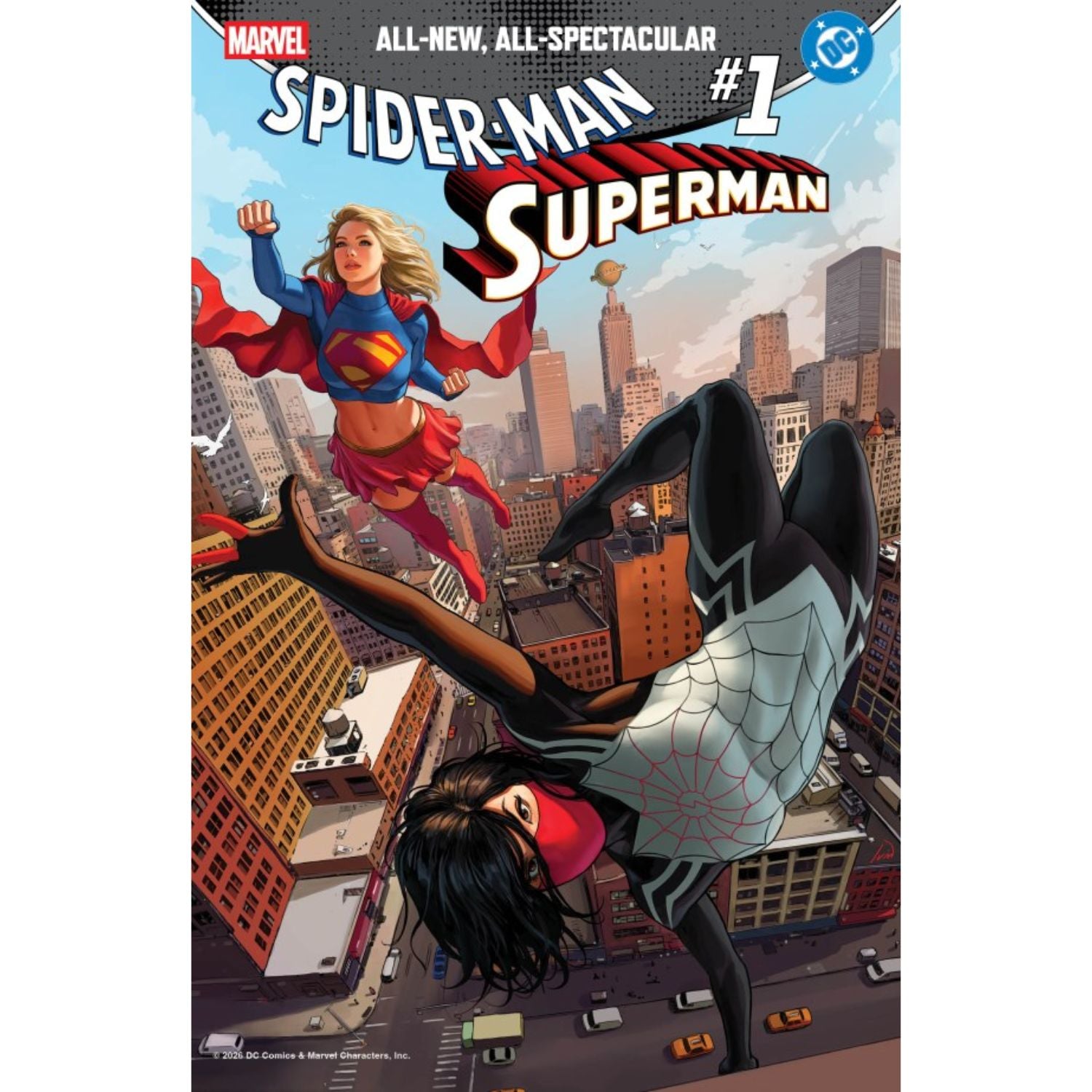 Spider-Man/Superman: #1 [Ivan Talavera CVR B] 2026 Comics Marvel Comics