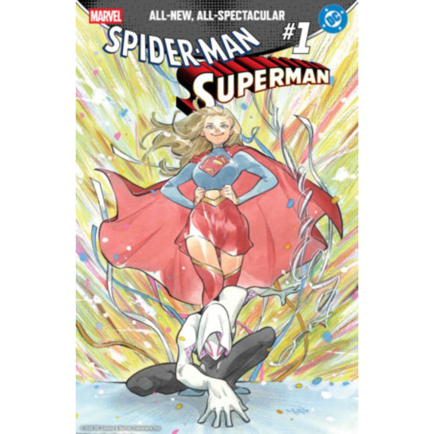 Spider-Man/Superman: #1 [Peach Momoko CVR G] 2026 Comics Marvel Comics