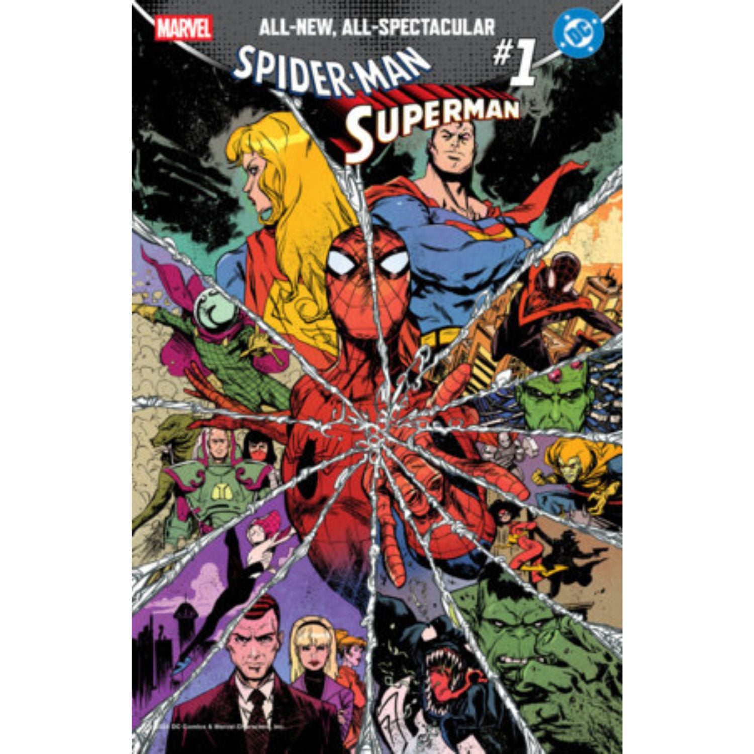 Spider-Man/Superman: #1 [Sanford Greene CVR N] 2026 Comics Marvel Comics