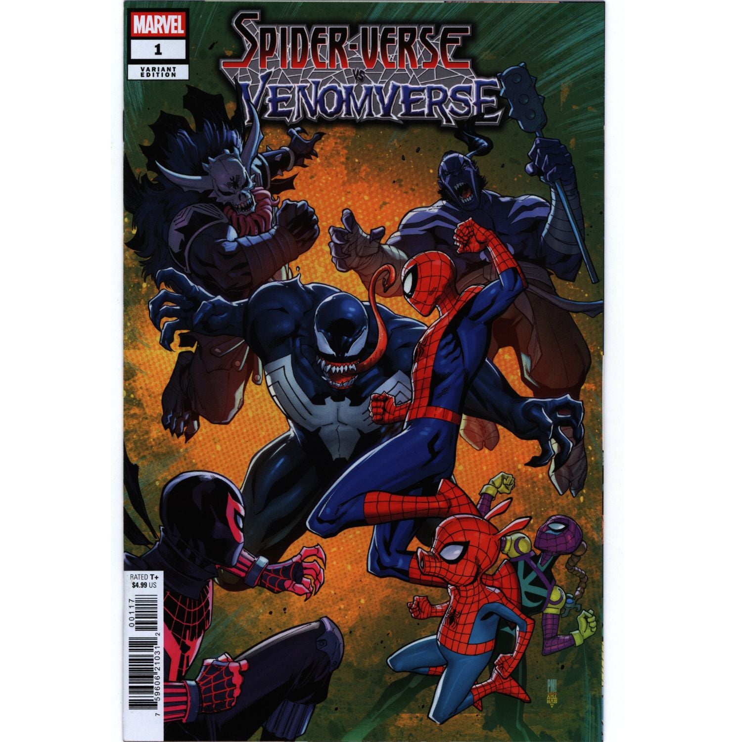 Spider-Verse vs. VenomVerse: #1 [Paco Medina CVR F - 1:25] 2025 Comics Marvel Comics