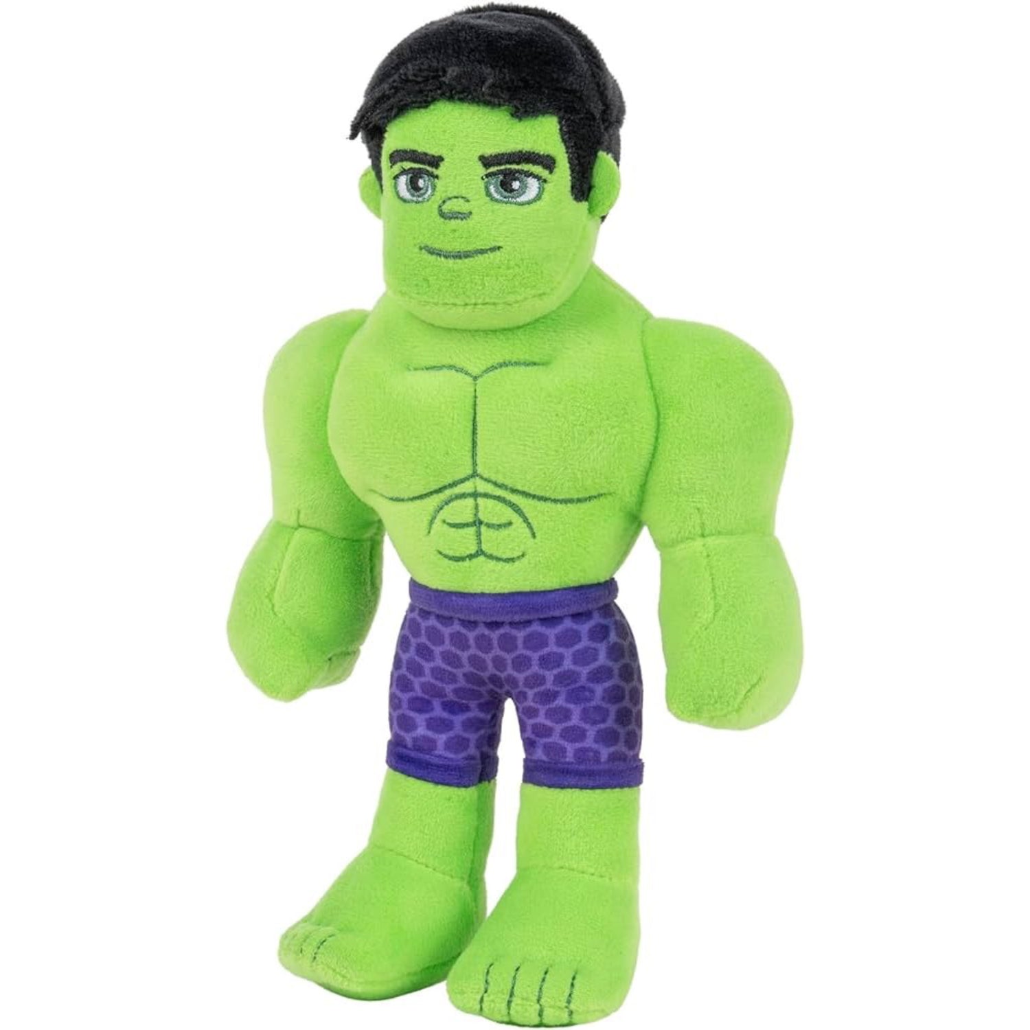Spidey and Friends: 8-Inch Little Plush - Hulk Plushies Jazwares