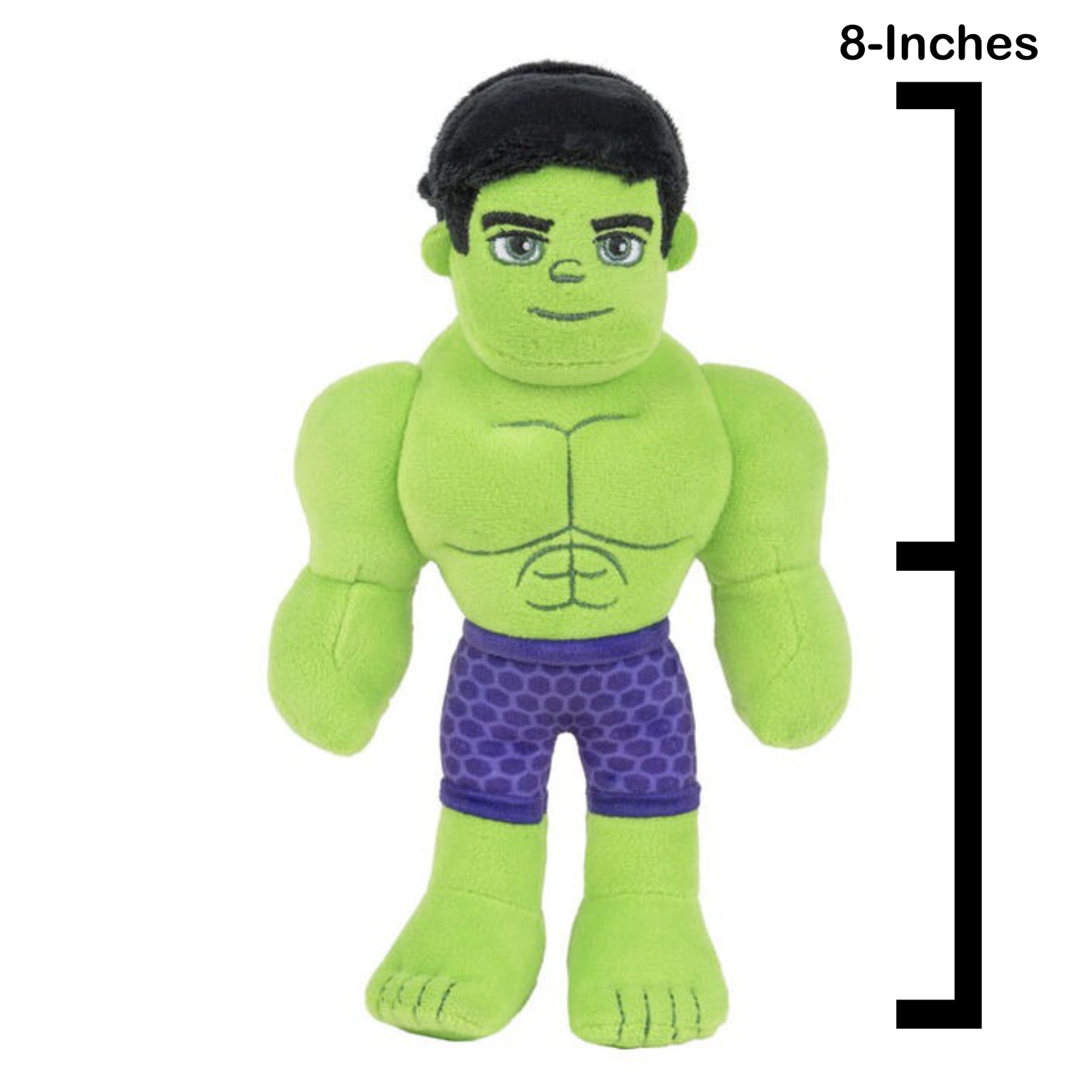 Spidey and Friends: 8-Inch Little Plush - Hulk Plushies Jazwares