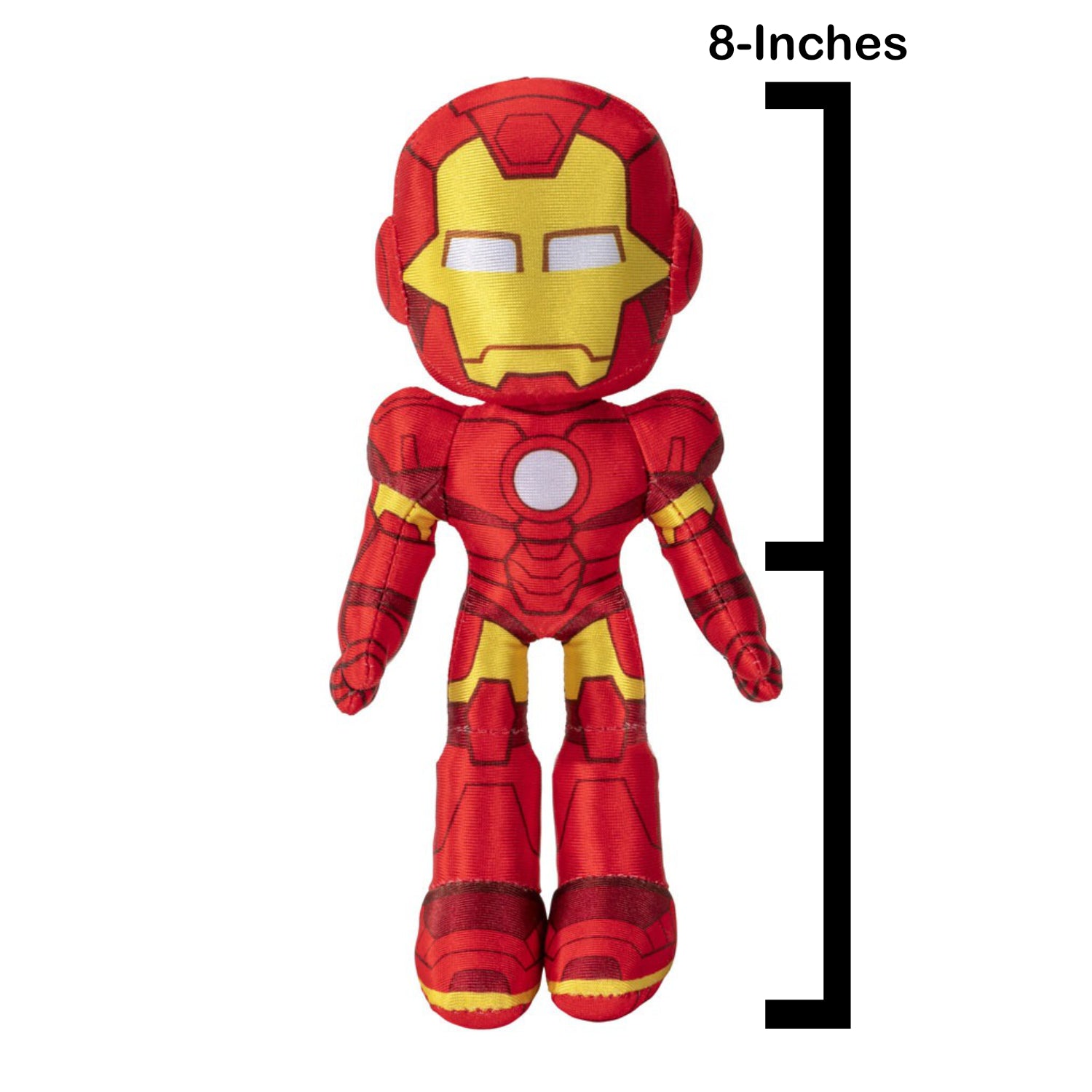 Spidey and Friends: 8-Inch Little Plush - Iron Man Plushies Jazwares