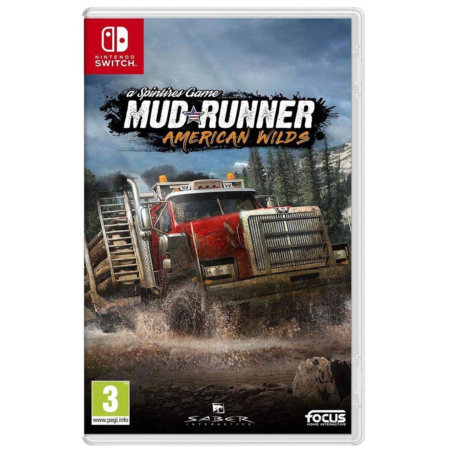 Spintires: MudRunner - American Wilds [Nintendo Switch] Nintendo Switch Video Game Focus