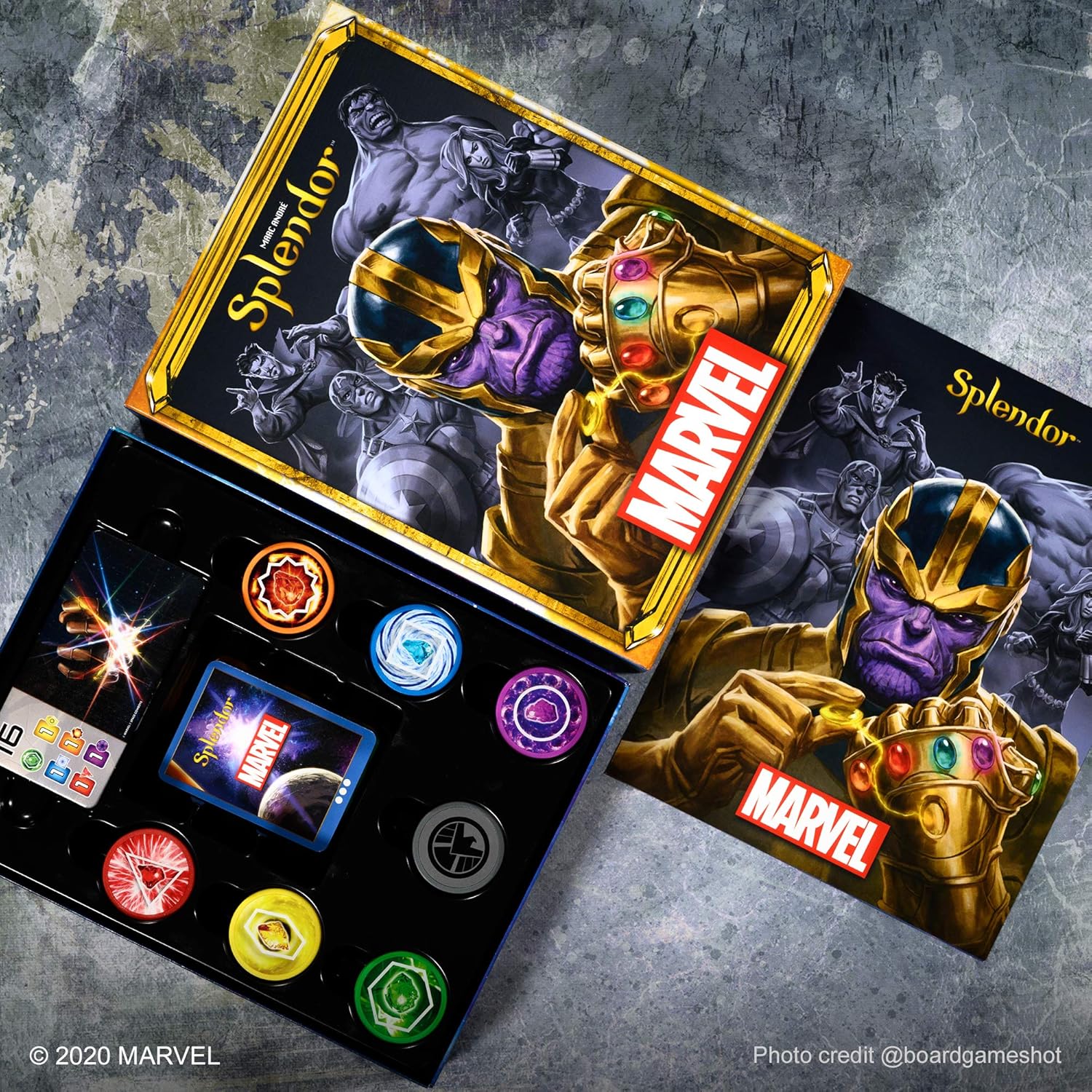 Splendor: Marvel [Board Games, 2-4 Players] Board Game Asmodee