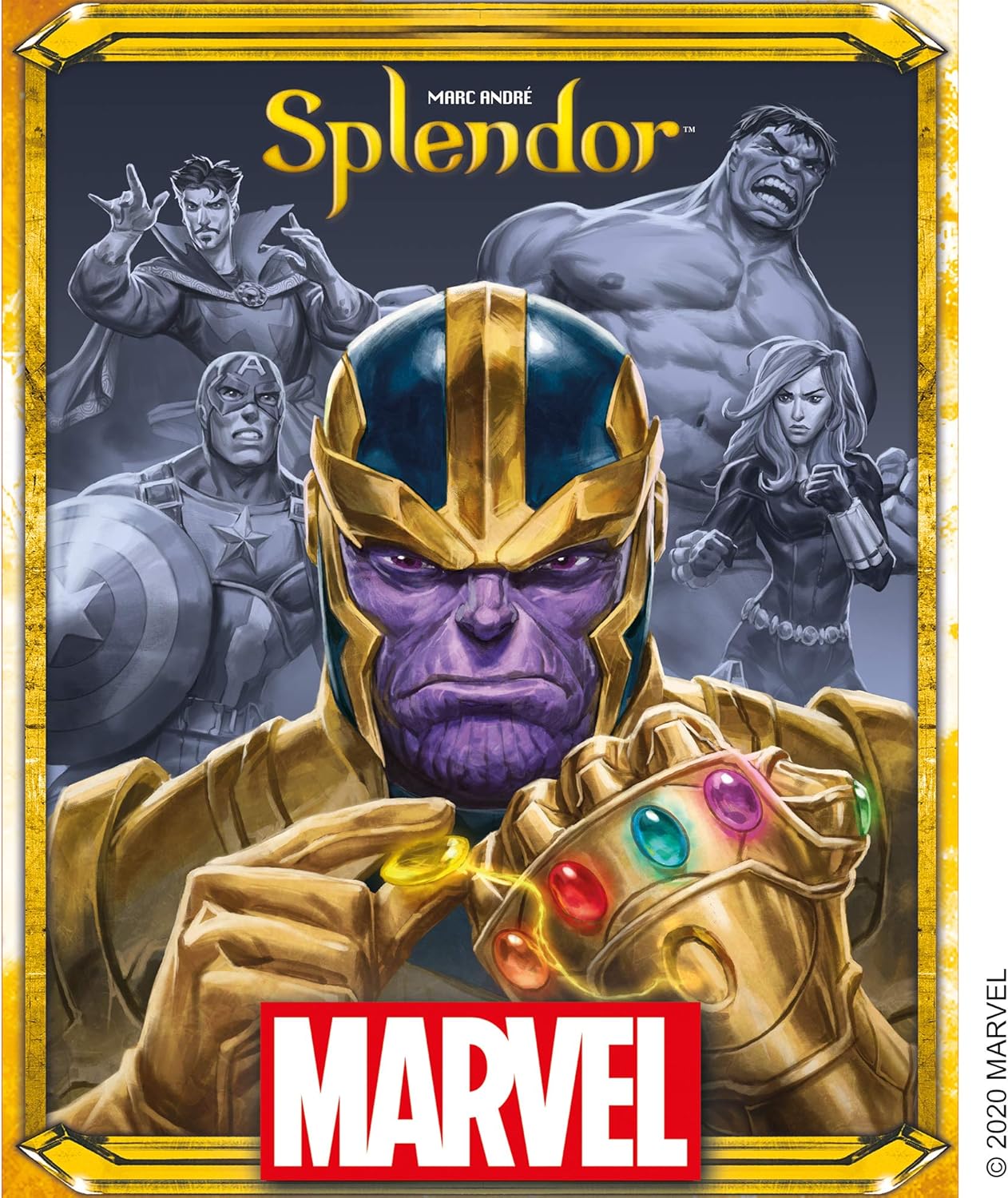 Splendor: Marvel [Board Games, 2-4 Players] Board Game Asmodee