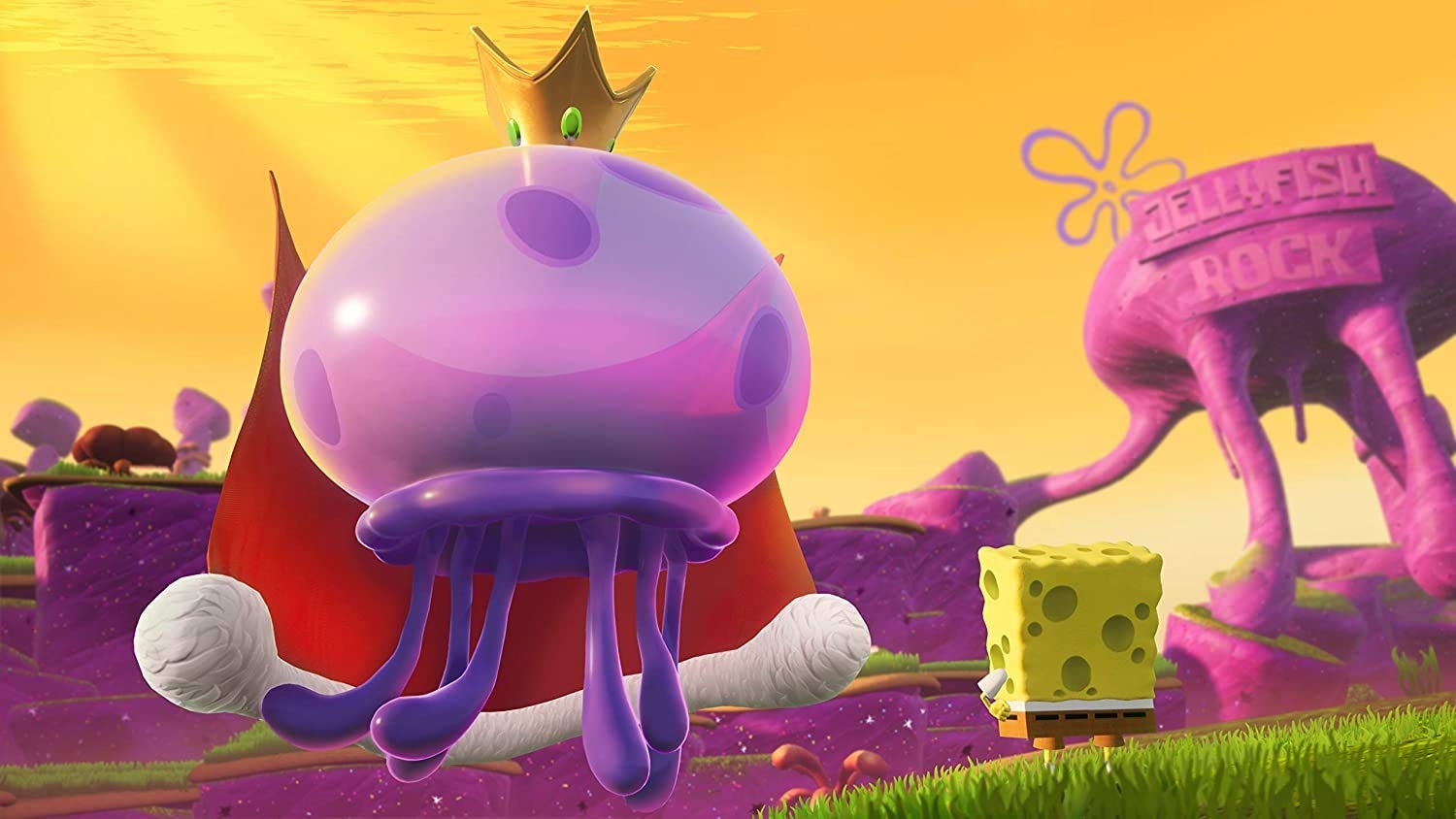 Spongebob Squarepants: Battle For Bikini Bottom Rehydrated - Shiny Edition [Nintendo Switch] Nintendo Switch Video Game THQ Nordic