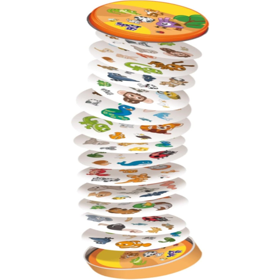 Spot It! - Dubble Animals Blister [Board Games, 2-8 Players] Board Game Asmodee   