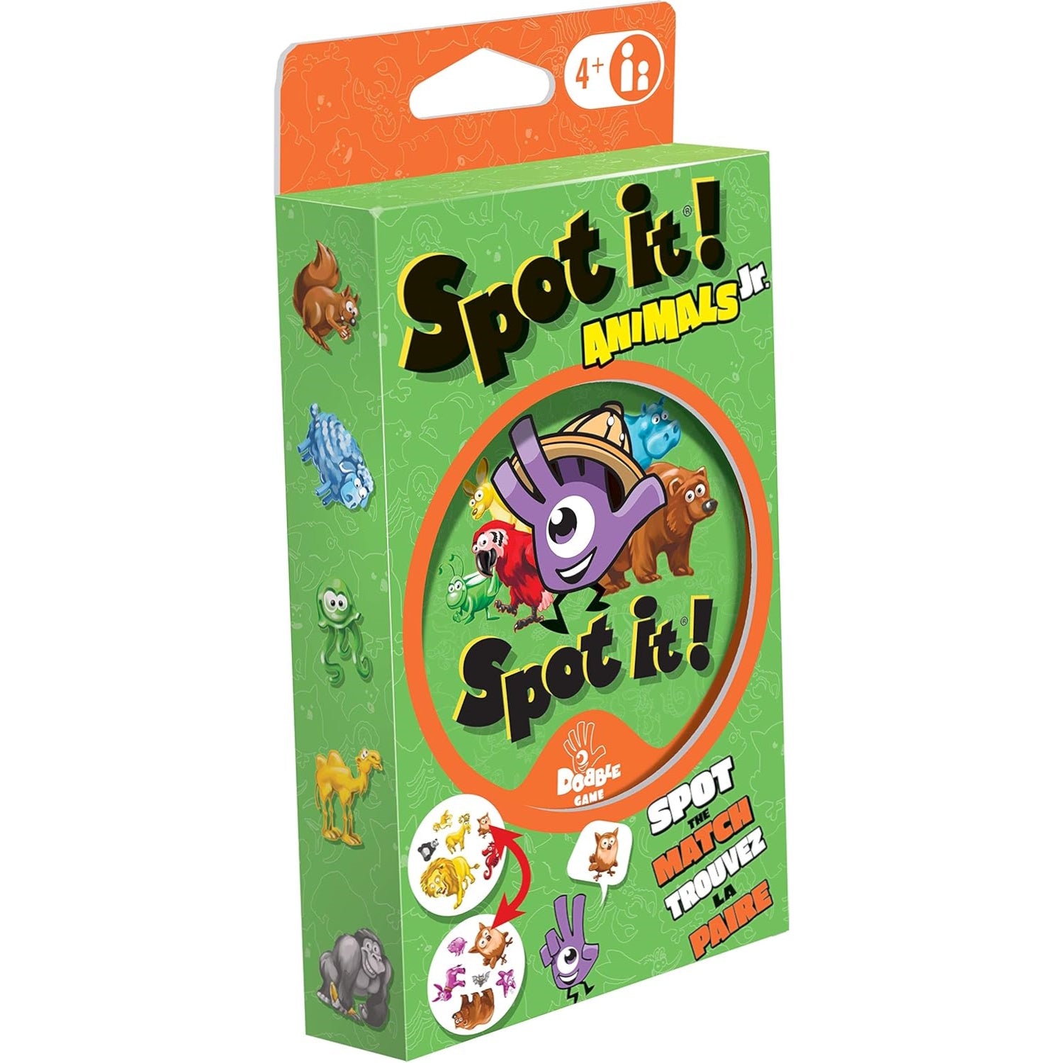 Spot It! - Dubble Animals Jr Blister [Board Games, 5 Players] Board Game Zygo Matic   