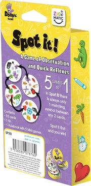 Spot It! - Dubble Classic Blister [Board Games, 2-8 Players] Board Game Zygo Matic   