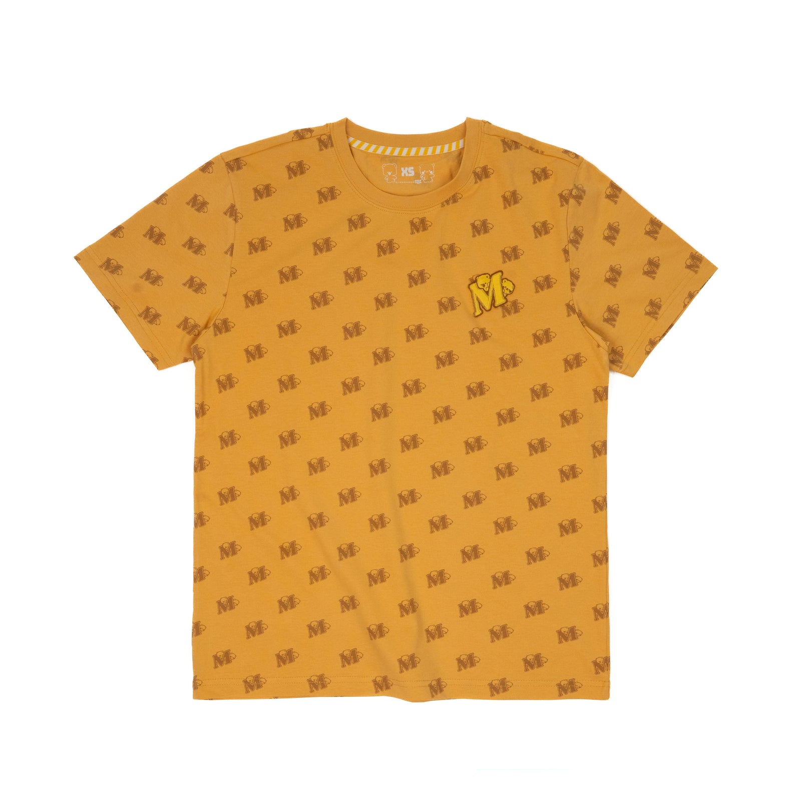Milk Mocha Bear: Giordano X Milk Mocha Bear: Monogram (Brown) T-Shirts Milk Mocha Bear