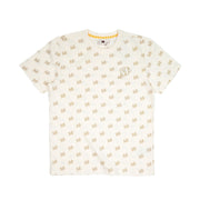 Milk Mocha Bear: Giordano X Milk Mocha Bear: Monogram (Beige) T-Shirts Milk Mocha Bear
