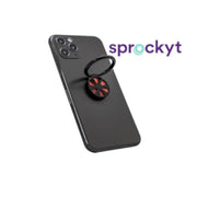 Sprockyt Phone Grip [Black/Cheetah] Electronics Killer Concepts   