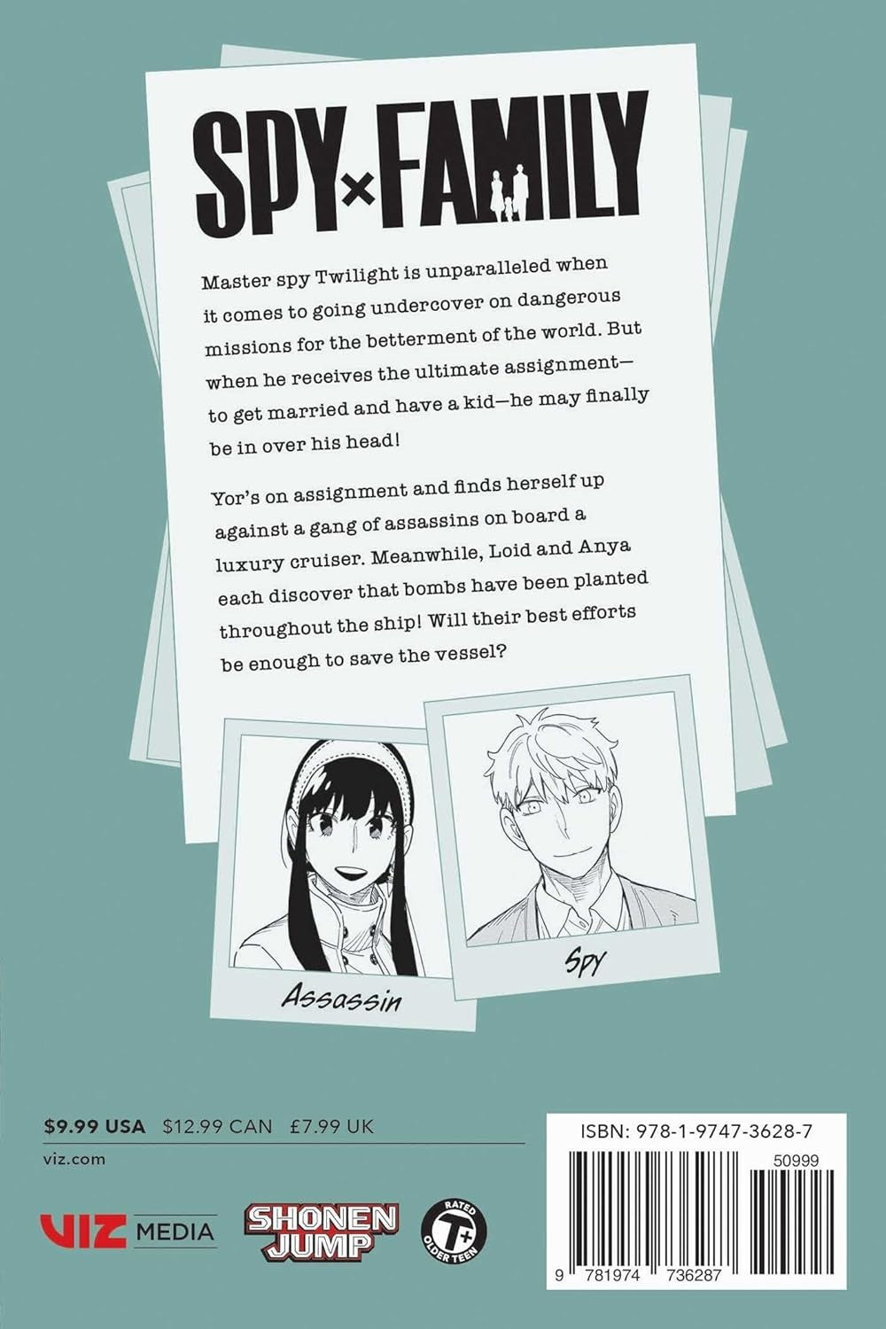 Spy x Family: Volume 9 Manga Viz Media