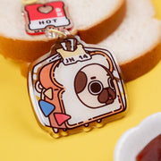 Puglie: Fresh Bread Puglie Acrylic Keychain Accessory Puglie