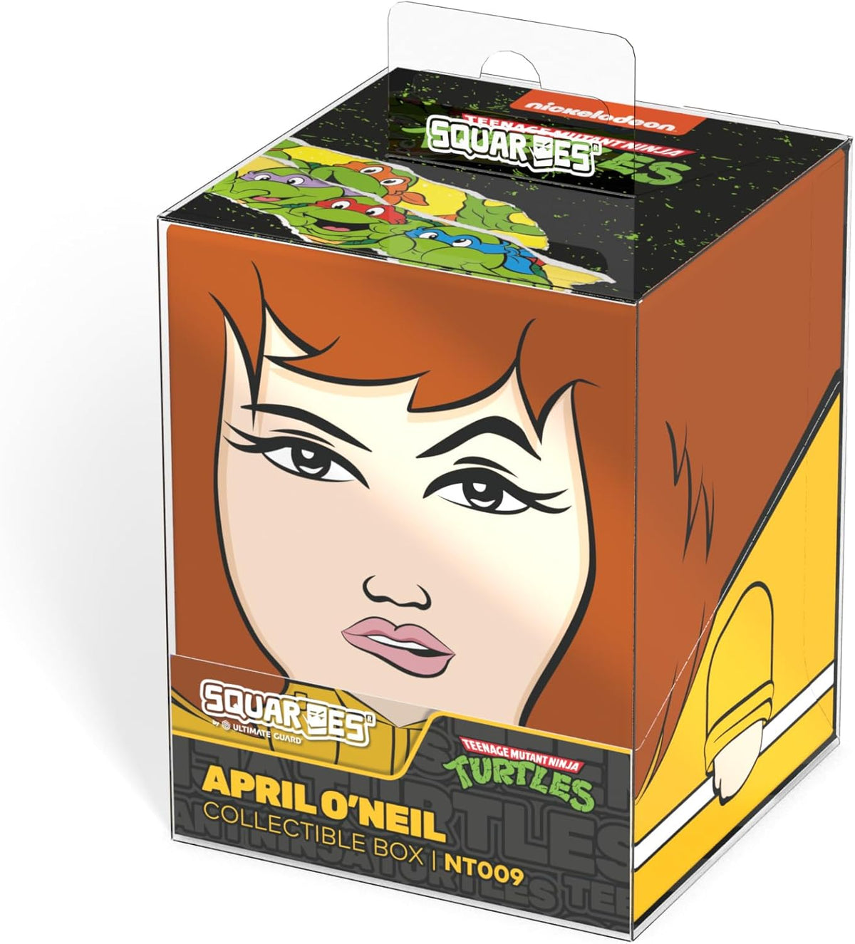 Squares Paramount: Teenage Mutant Ninja Turtles April O'Neil Deck Box Card Game Squaroes