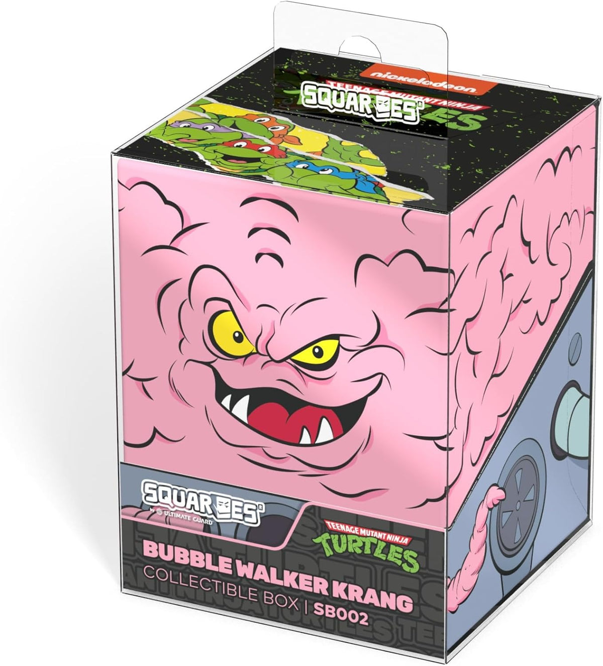 Squares Paramount: Teenage Mutant Ninja Turtles Bubble Walker Krang Deck Box Card Game Squaroes