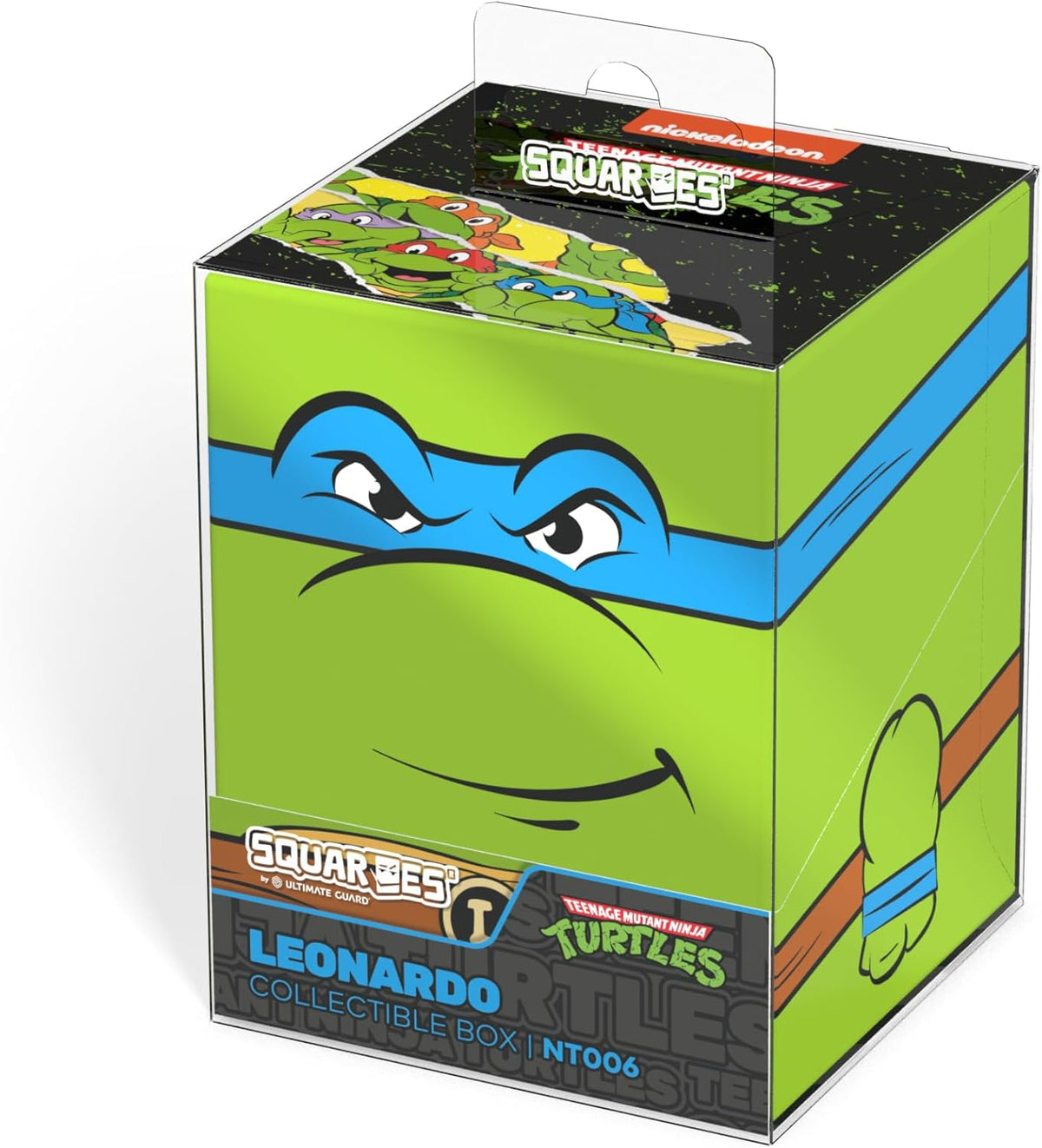 Squares Paramount: Teenage Mutant Ninja Turtles Leonardo Deck Box Card Game Squaroes