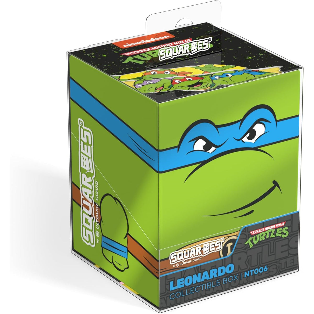 Squares Paramount: Teenage Mutant Ninja Turtles Leonardo Deck Box Card Game Squaroes