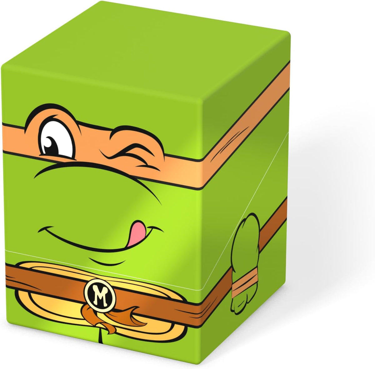 Squares Paramount: Teenage Mutant Ninja Turtles Michelangelo Deck Box Card Game Squaroes