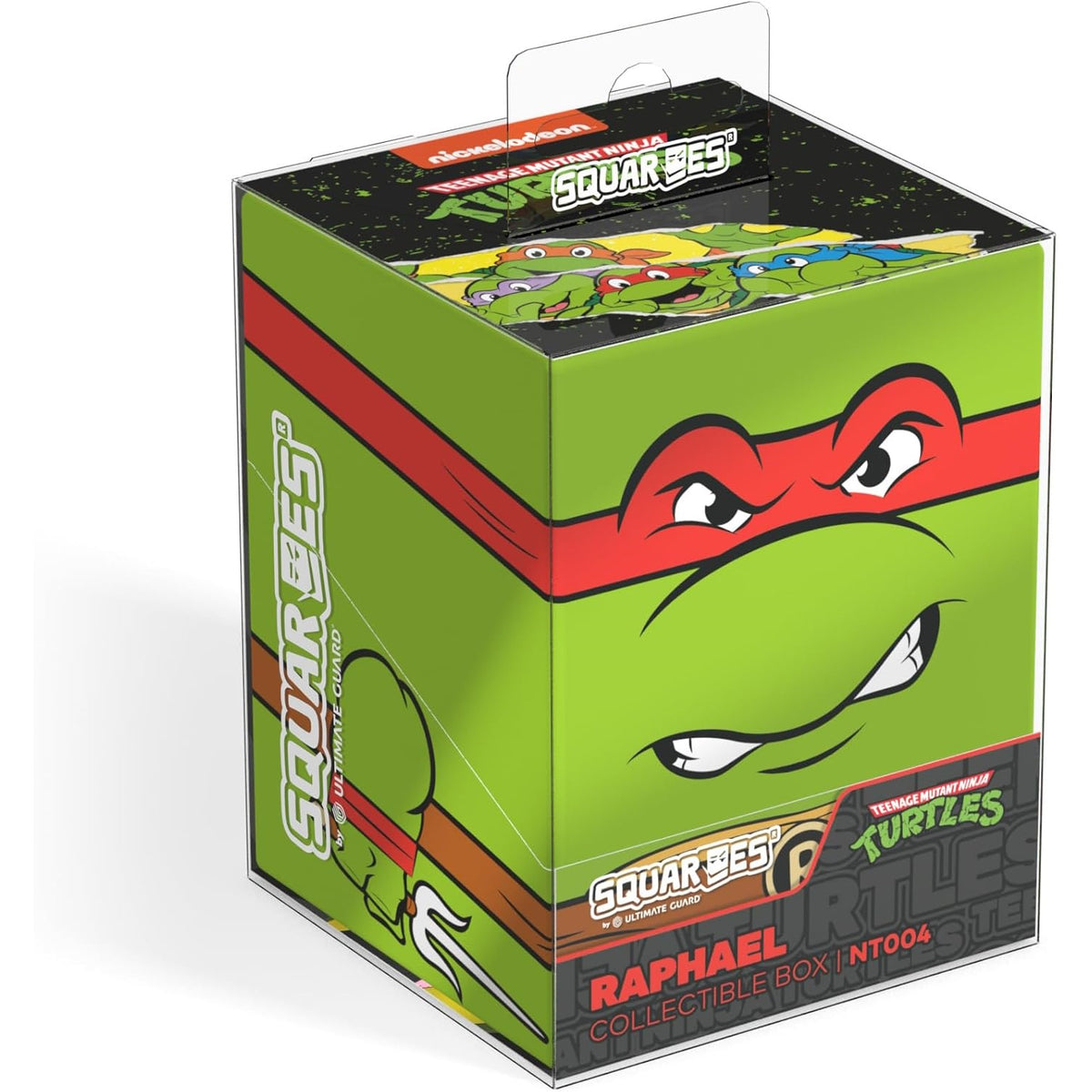 Squares Paramount: Teenage Mutant Ninja Turtles Raphael Deck Box Card Game Squaroes