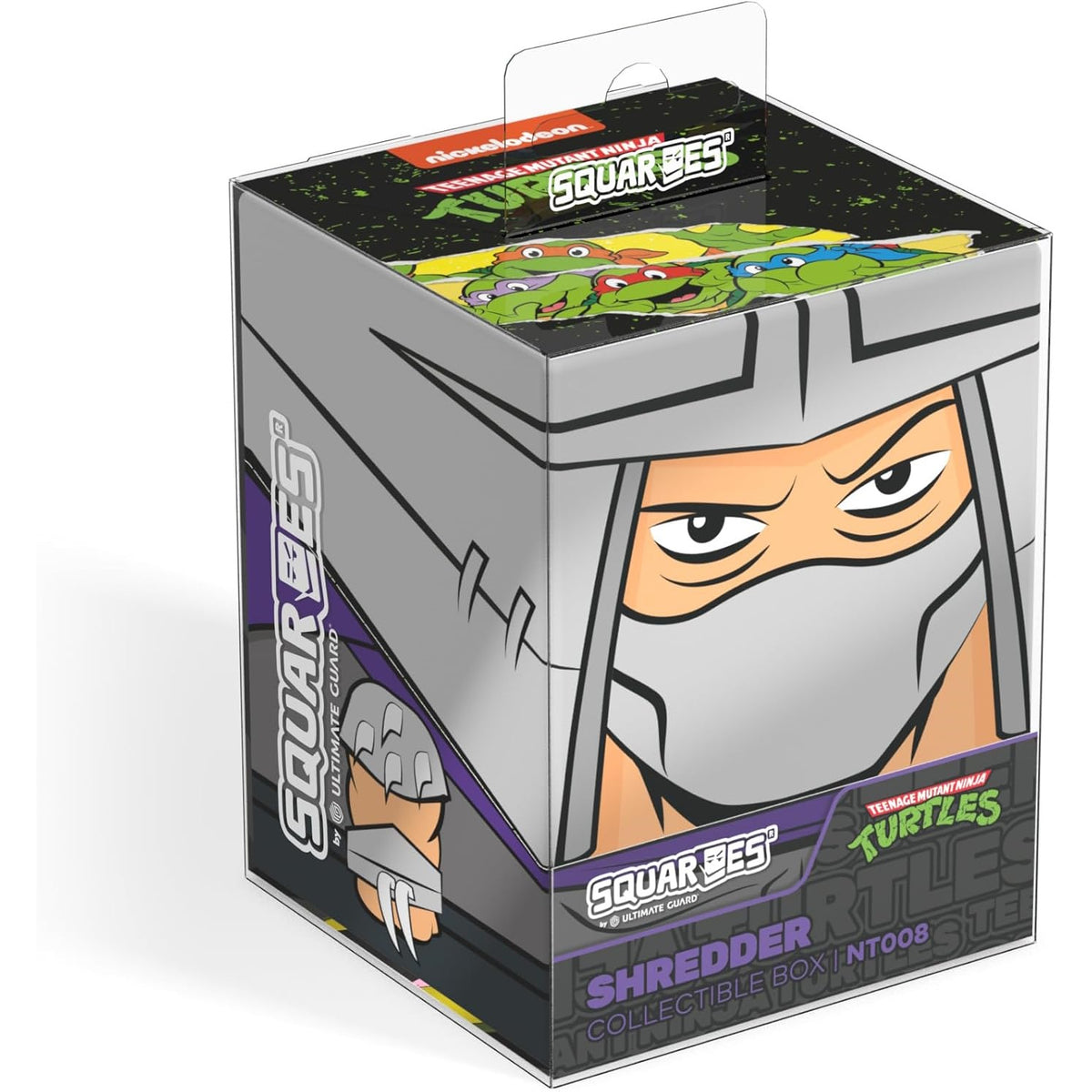 Squares Paramount: Teenage Mutant Ninja Turtles Shredder Deck Box Card Game Squaroes