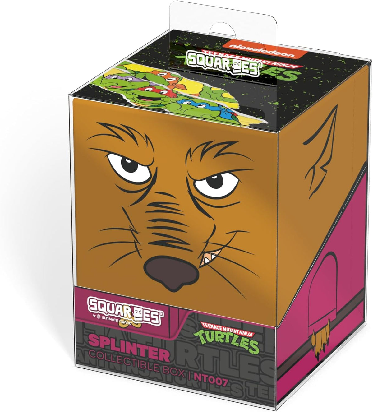Squares Paramount: Teenage Mutant Ninja Turtles Splinter Deck Box Card Game Squaroes