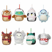 Squishmallows: 8-Pack Holiday Winter 2022 Ornament Collection Plushies Kellytoy