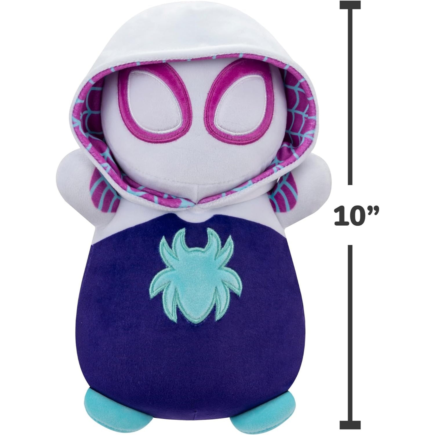 Squishmallows: Hug Mees Spidey and Friends - Ghost Spider 10-Inch Plush Plushies Jazwares