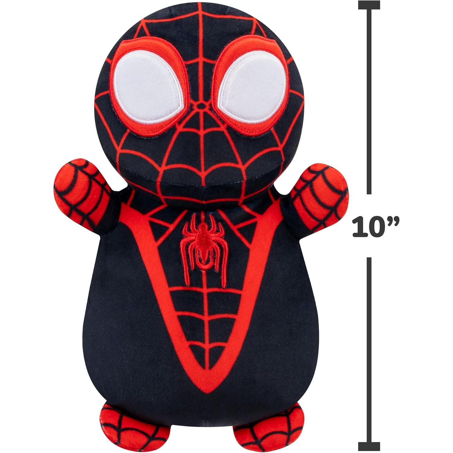 Squishmallows: Hug Mees Spidey and Friends - Miles Morales 10-Inch Plush Plushies Jazwares