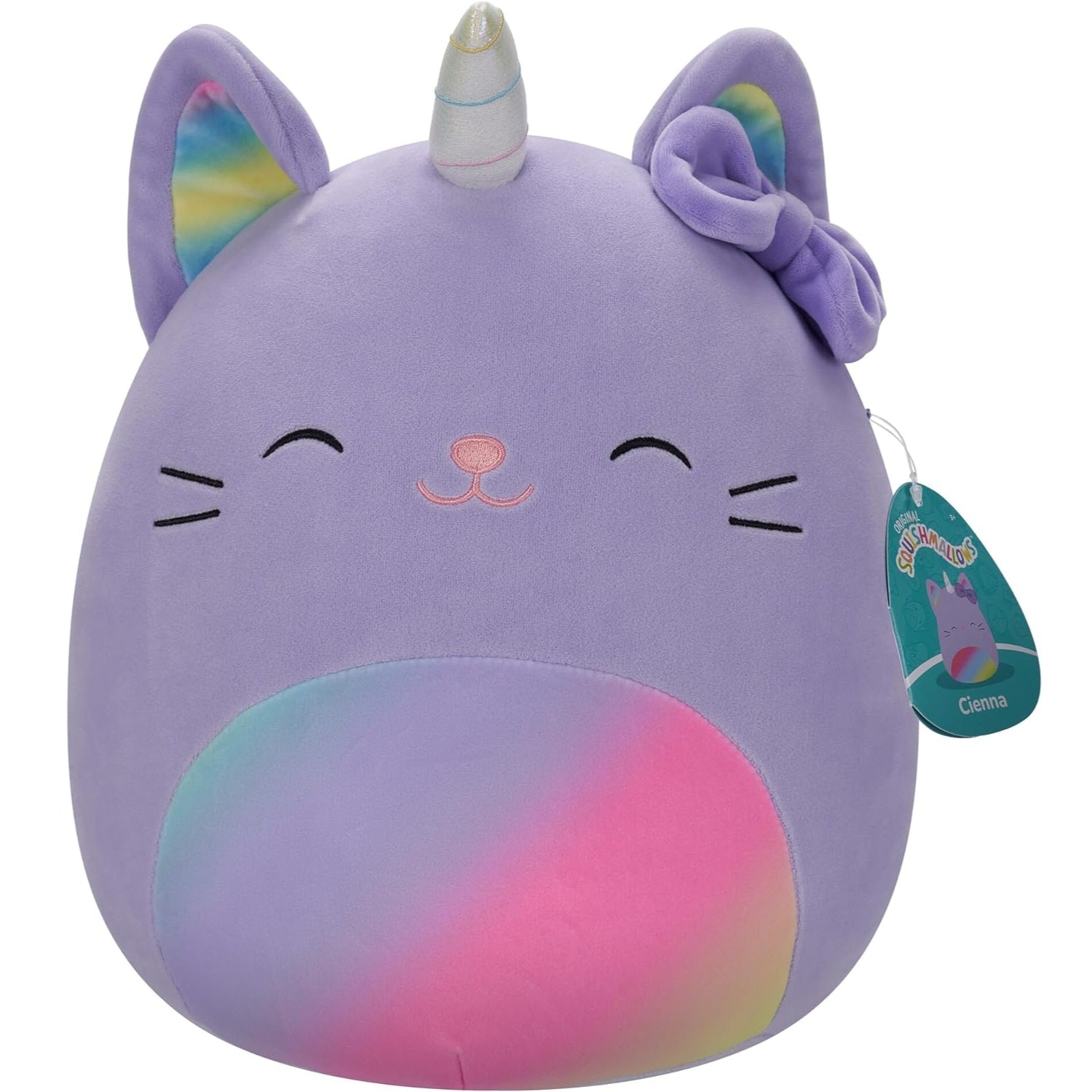 Squishmallows: Cienna the Lavender Caticorn 12-Inch Plush Plushies Jazwares