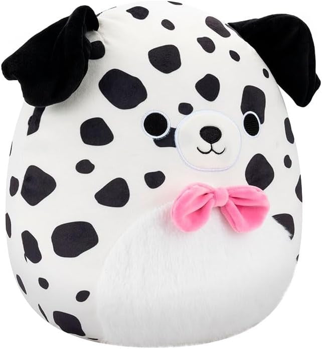 Squishmallows: Dustin the White Dalmation 12" Plush Plushies Jazwares