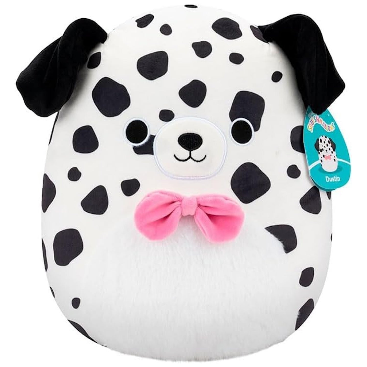 Squishmallows: Dustin the White Dalmation 12" Plush Plushies Jazwares