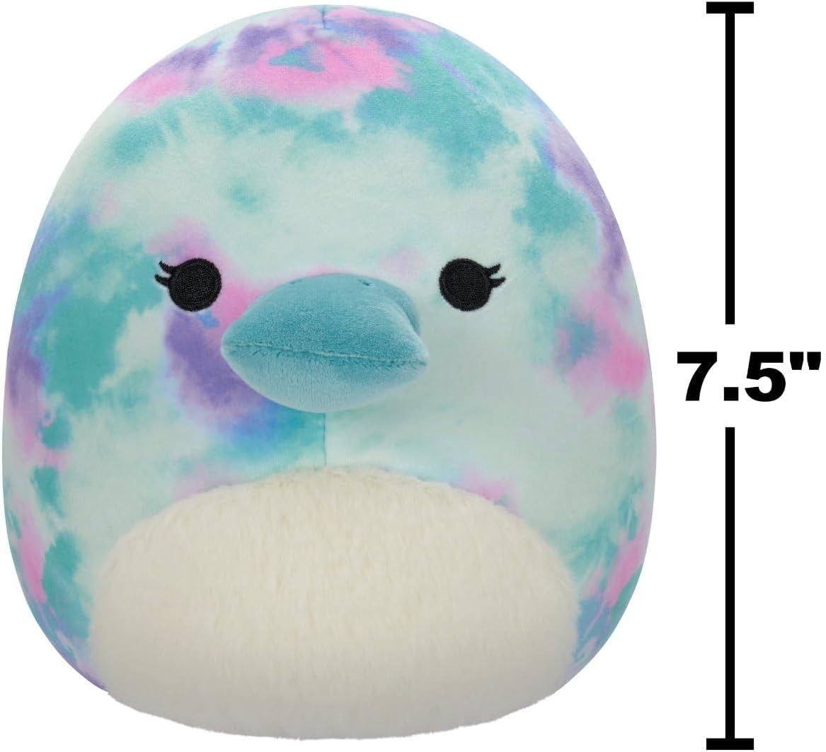Squishmallows: Mitch the Tie-Dye Platypus Plush - 7.5" Plush Plushies Jazwares