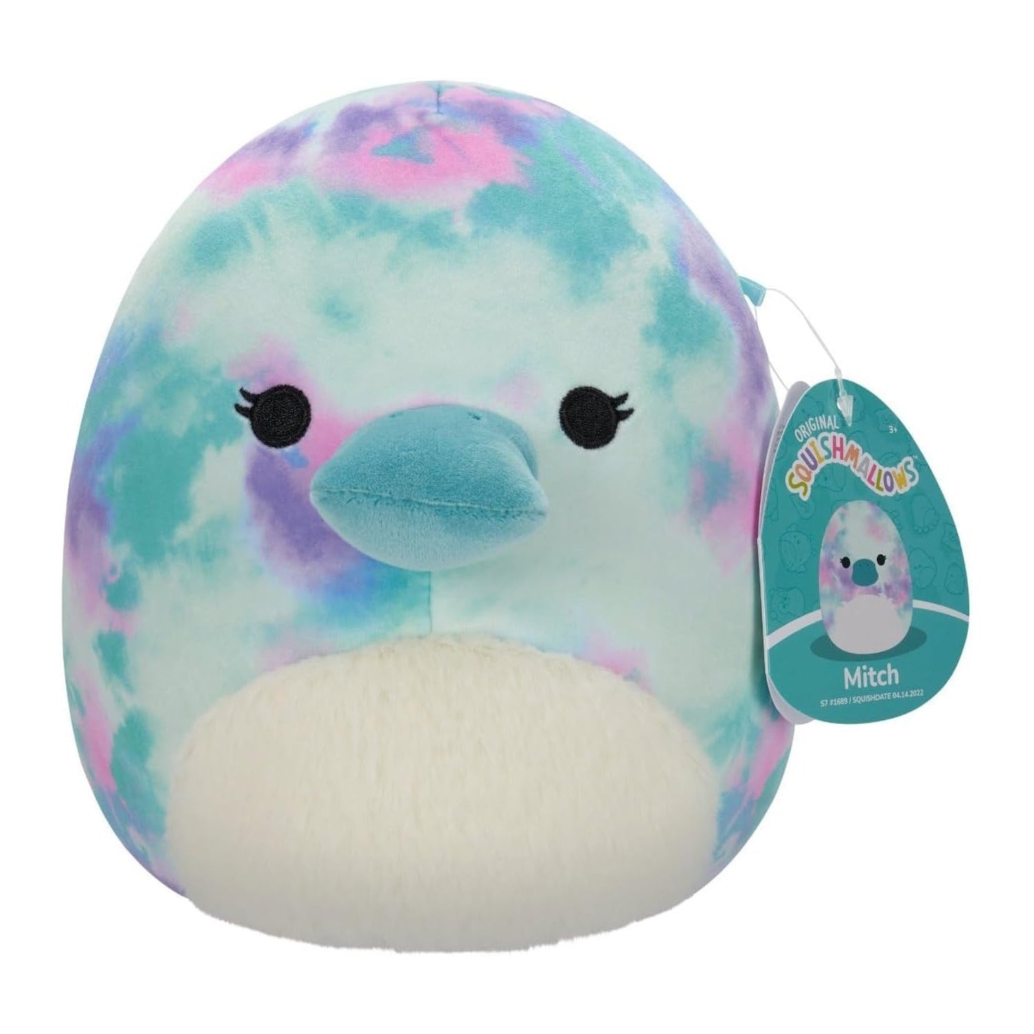 Squishmallows: Mitch the Tie-Dye Platypus Plush - 7.5" Plush Plushies Jazwares