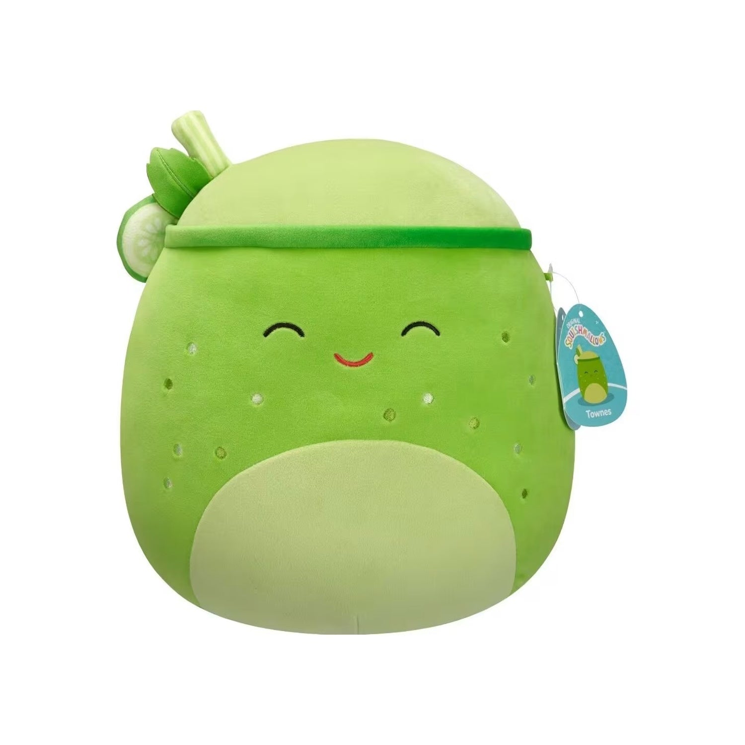 Squishmallows: Townes the Cucumber Mint Smoothie 12" Plush Plushies Jazwares