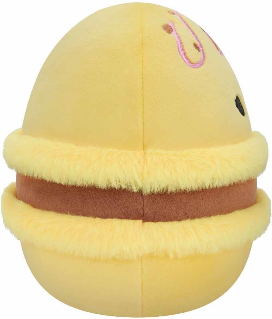 Squishmallows: Visconti the Lemon and Chocolate Macaron Plushies Jazwares