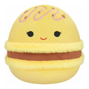 Squishmallows: Visconti the Lemon and Chocolate Macaron Plushies Jazwares