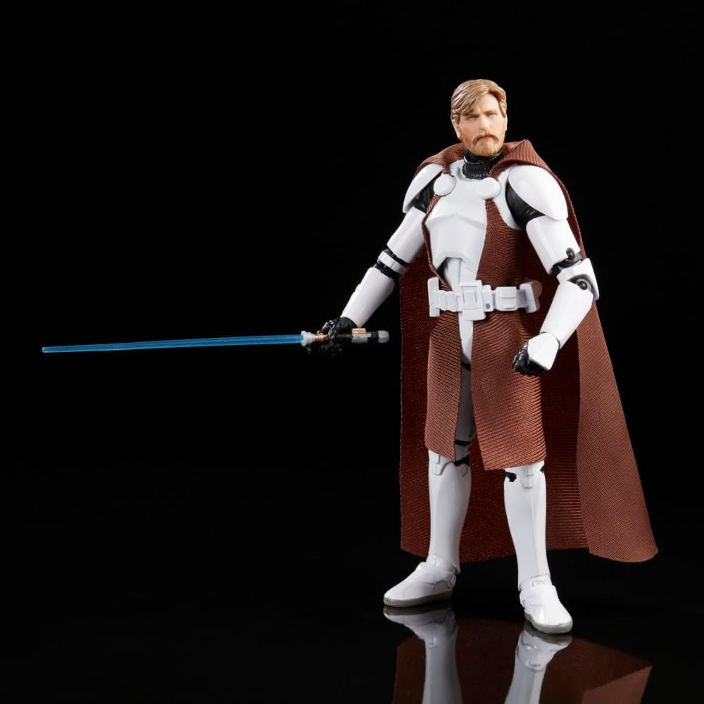 Star Wars Black Series: Clone Commander Obi-Wan Kenobi Toys & Games Hasbro