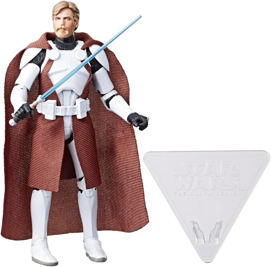 Star Wars Black Series: Clone Commander Obi-Wan Kenobi Toys & Games Hasbro