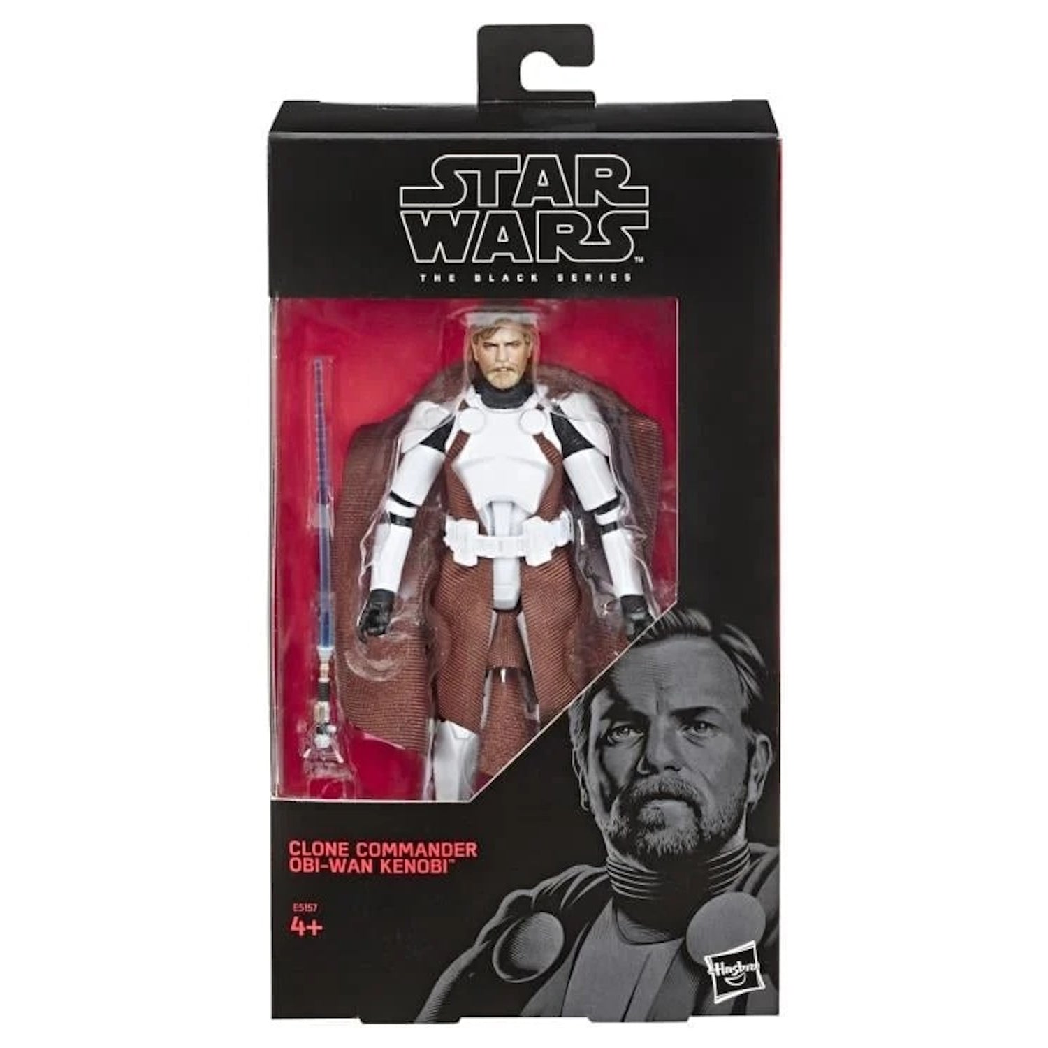 Star Wars Black Series: Clone Commander Obi-Wan Kenobi Toys & Games Hasbro