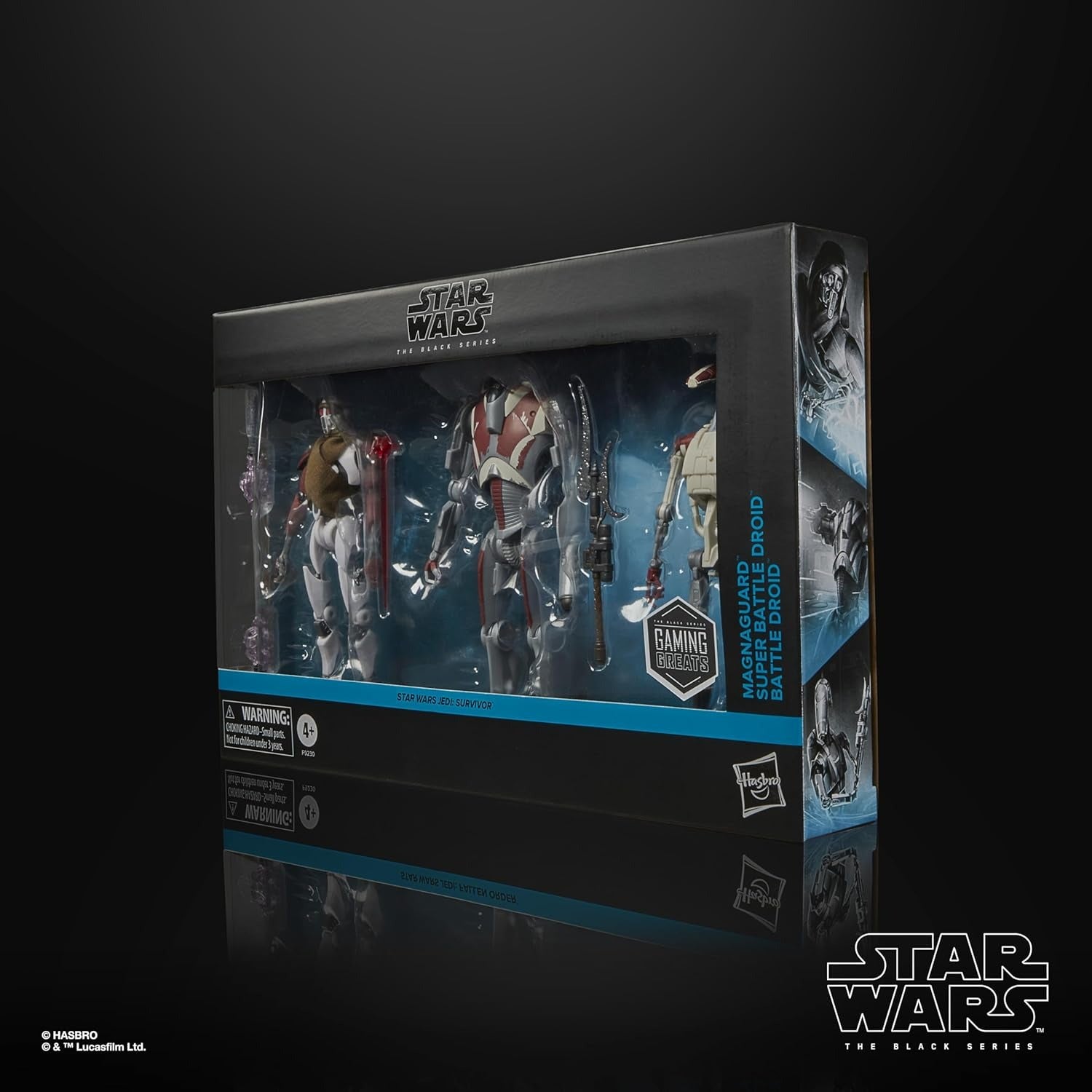 Star Wars Black Series: Jedi Survivor 3-Pack - Magnaguard / Super Battle Droid / Battle Droid Toys & Games Hasbro