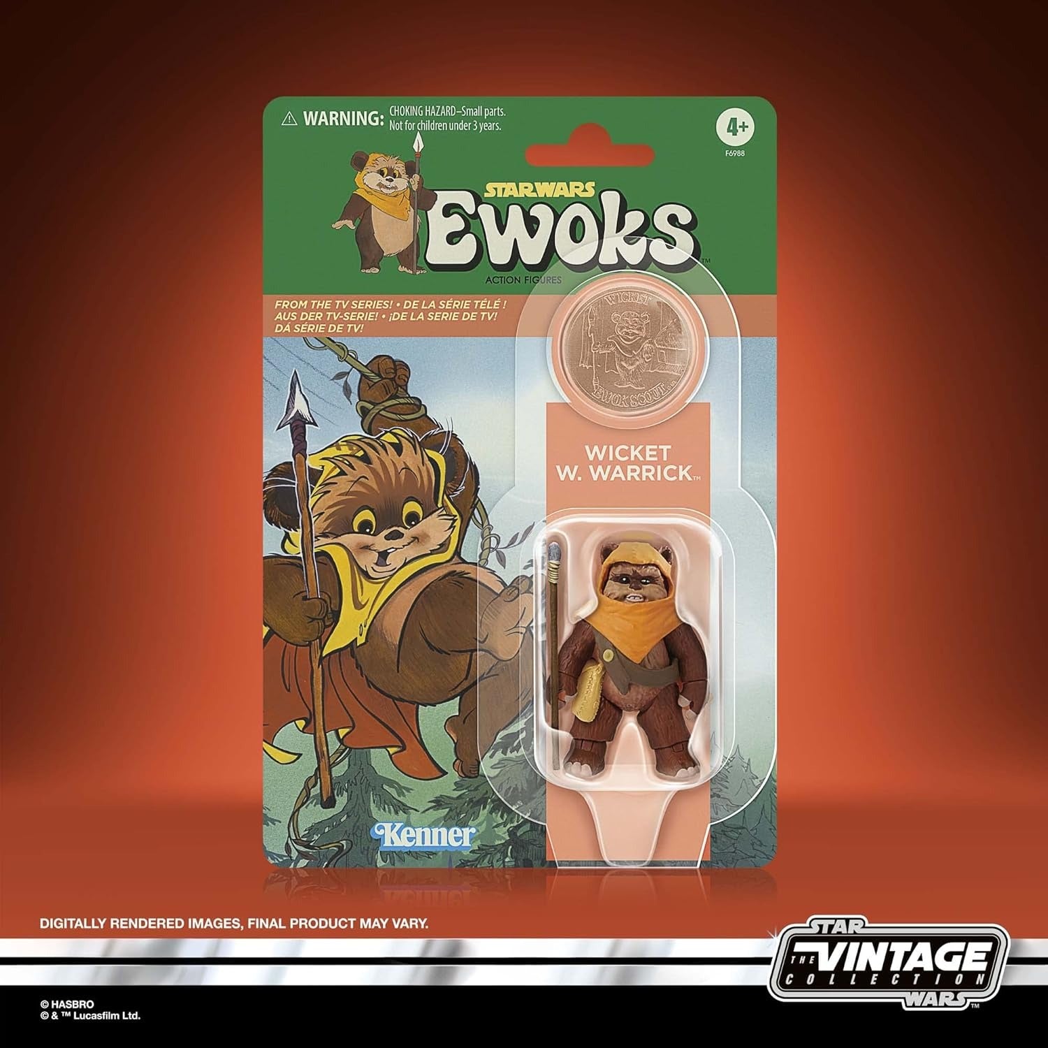 Star Wars Ewoks: Wicket W. Warrick - Kneesaa Toys & Games Hasbro