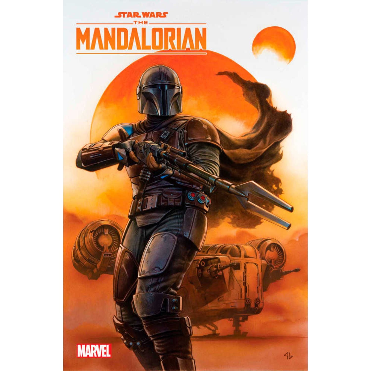 Star Wars Mandalorian: #1 [Adi Granov CVR A] Marvel Comics 2022 Comics Marvel Comics