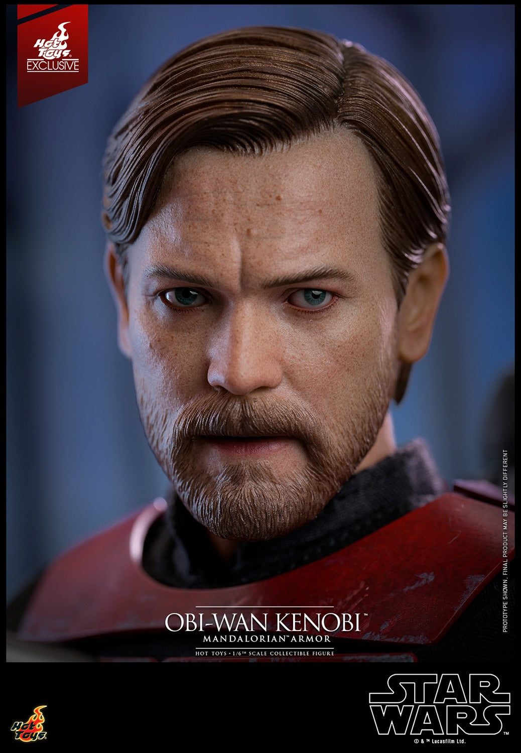 Star Wars: Obi-Wan Mandalorian Armor Scale Figure Toys & Games Hot Toys