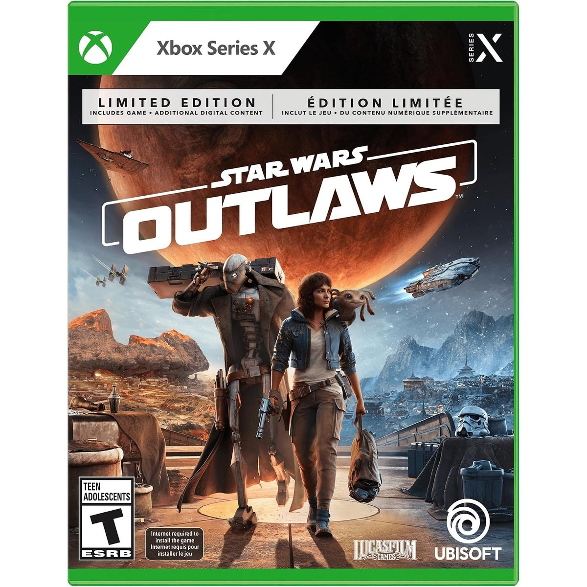 Star Wars Outlaws Limited Edition [Xbox Series X] Xbox Series X Video Game Ubisoft