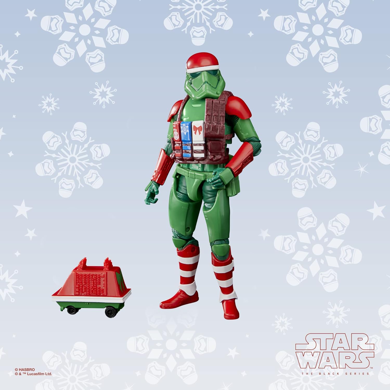 Star Wars the Black Series: Stormtrooper - Holiday Edition Toys & Games Hasbro